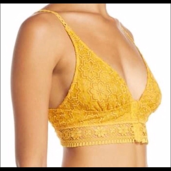 Free People Ella soft bra sunset size medium - Picture 12 of 14